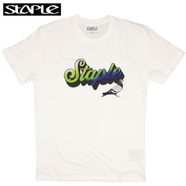 STAPLE/ステイプル Tシャツ 半袖/SCRIPT LOGO TEE 2104C6578/ストリ...