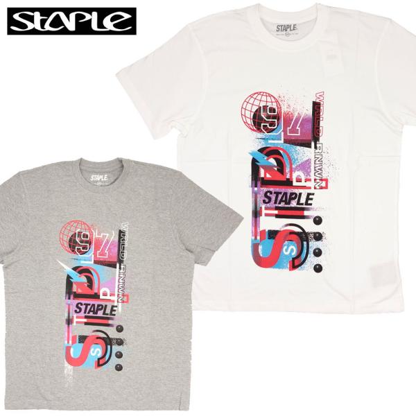 STAPLE/ステイプル Tシャツ 半袖/NEON SPORT TEE 2104C6516/ネオンカ...