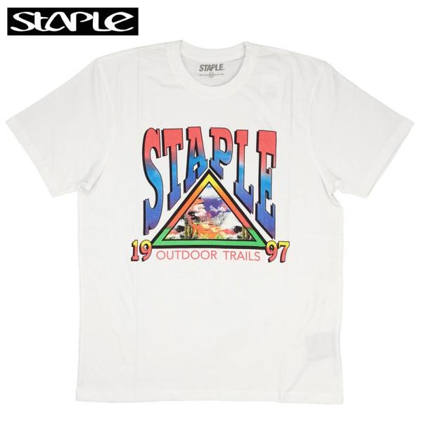 STAPLE/ステイプル Tシャツ 半袖/CANYON LOGO TEE 2105C6560/ストリ...
