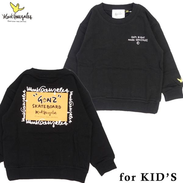 MARK GONZALES / マークゴンザレス KID'S キッズ クルーネックスウェット 2Y7...