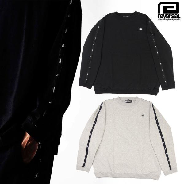 reversal/リバーサル ロゴテープ クルーネックスウェット/URBAN SWEAT LOGO ...