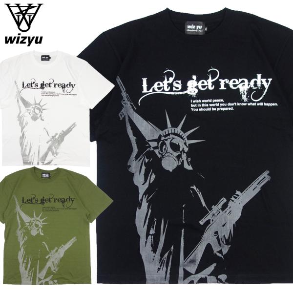 WIZ YU/ウィズユー READY SS T-shirt 半袖 Tシャツ/wzss22-sst04...