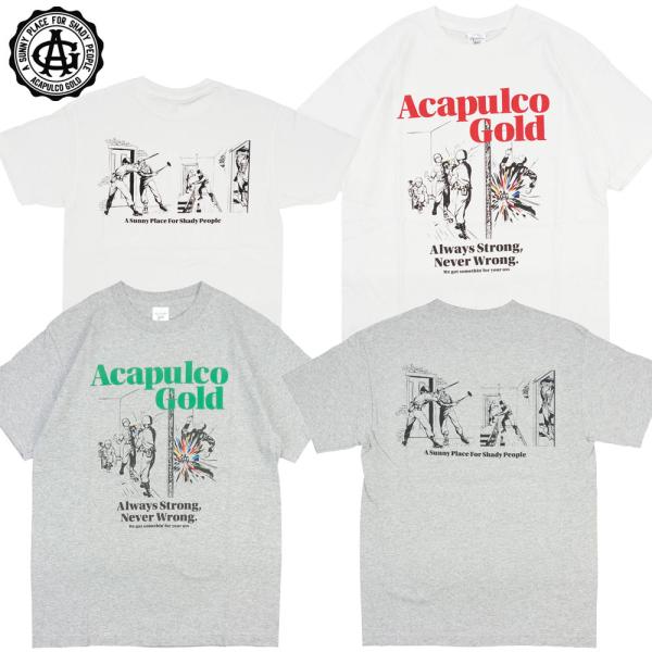 Acapulco Gold/アカプルコゴールド Tシャツ 半袖/BOMB SQUAD TEE｜ストリ...