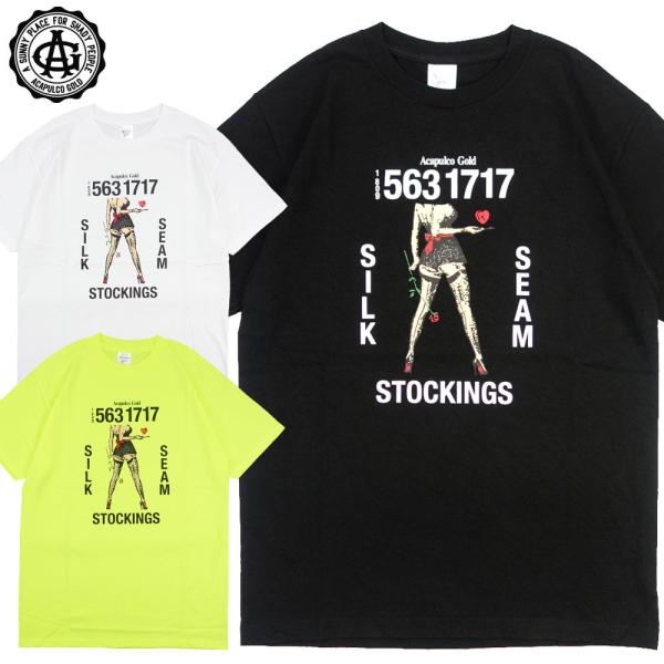 Acapulco Gold/アカプルコゴールド Tシャツ 半袖/STOCKINGS TEE｜ストリー...