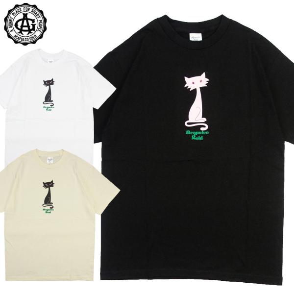 Acapulco Gold/アカプルコゴールド Tシャツ 半袖/CAT TEE｜ストリート スケータ...