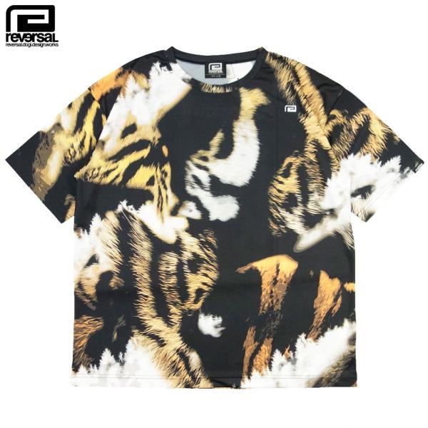 reversal/リバーサル Tシャツ ドライメッシュ ビッグシルエット 半袖/TIGRE BIG ...