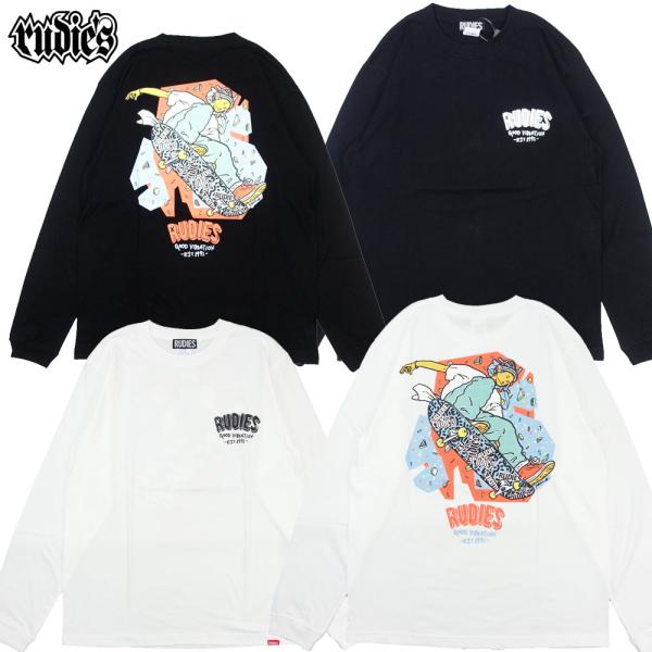 RUDIE'S/ルーディーズ Tシャツ ロンT 長袖/SKATEBOY LS-T 85980 859...