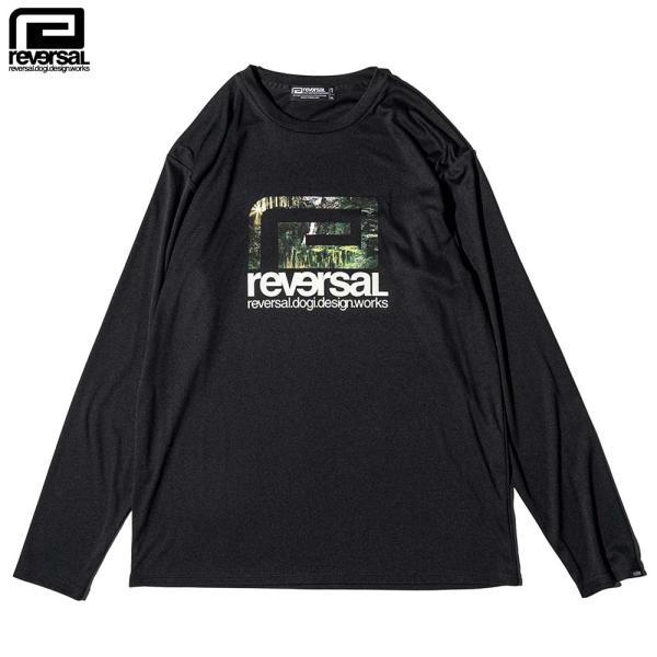 reversal/リバーサル 長袖 Tシャツ ドライメッシュ/FOREST LAKE CAMP BI...