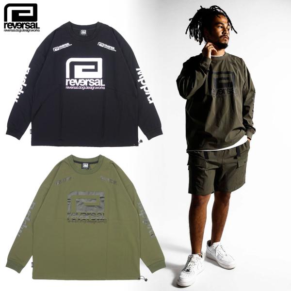 reversal/リバーサル ドライ ロングスリーブ/RACING 4WAY BIG SILHOUE...