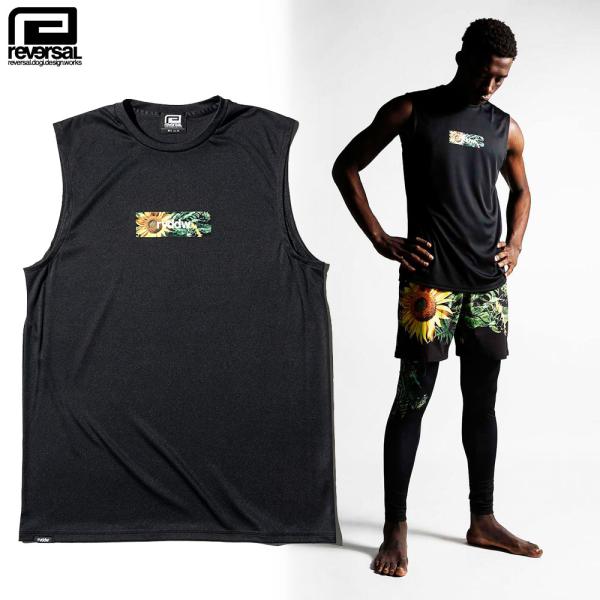 reversal/リバーサル タンクトップ ノースリーブ ドライ/SUN FLOWER rvddw ...