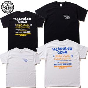 Acapulco Gold/アカプルコゴールド Tシャツ 半袖 コットン/NO RUSH TEE AG SP23-10｜ストリート スケーター メンズ レディース ファッション