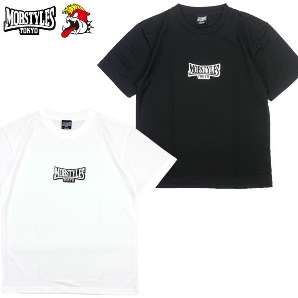 MOBSTYLES/モブスタイル Tシャツ 半袖 ドライメッシュ/Small Logo Dry Te...