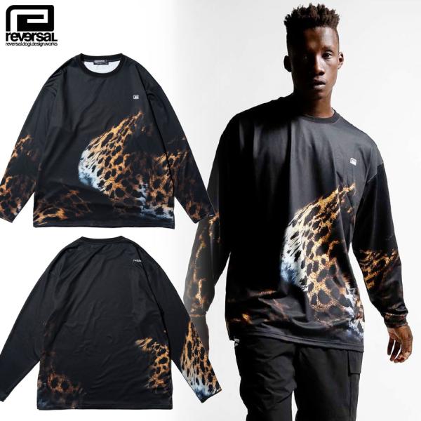 reversal/リバーサル Tシャツ 長袖 オーバーサイズ ロンT/PEs MVS OVER SI...