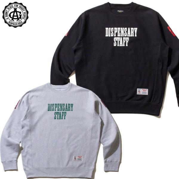 Acapulco Gold/アカプルコゴールド｜クルースウェット/DISPENSARY CREWNE...