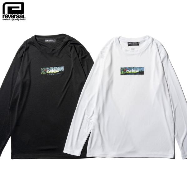 reversal/リバーサル｜Tシャツ 長袖 ドライメッシュ ロンT/BOX LOGO RESORT...