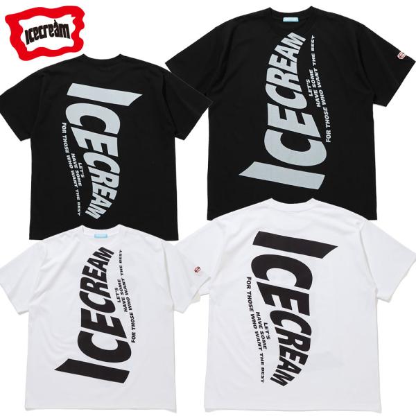 ICECREAM/ アイスクリーム｜Tシャツ 半袖 コットン/COTTON T-SHIRT ICEC...