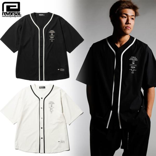 reversal/リバーサル｜ベースボールシャツ 半袖/4WAY DRY BASEBALL SHIR...
