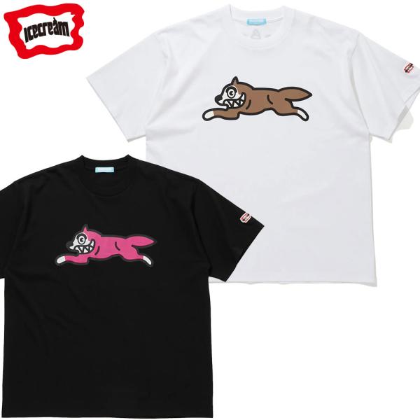 ICECREAM/ アイスクリーム｜半袖 Tシャツ コットン/COTTON T-SHIRT RUNN...
