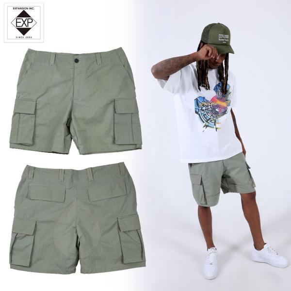 EXPANSION NY/エクスパンション ニューヨーク｜ハーフパンツ ミリタリー カーゴショーツ/...
