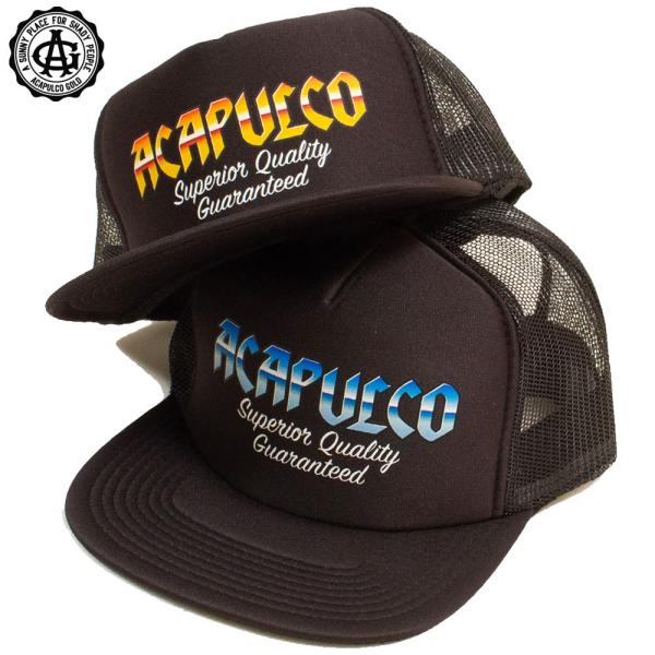 Acapulco Gold/アカプルコゴールド｜メッシュキャップ 帽子/KNIGHT TRUCKER...