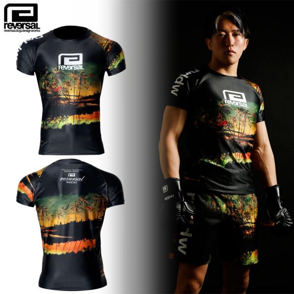 reversal/リバーサル｜ラッシュガード 半袖/RESORT SHORT RASH GUARD ...