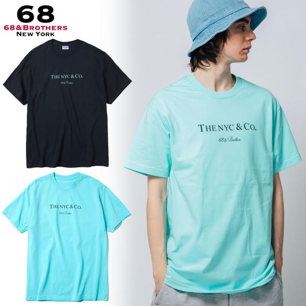 68＆BROTHERS/シックスティエイトアンドブラザーズ｜半袖 Tシャツ コットン/ Print ...