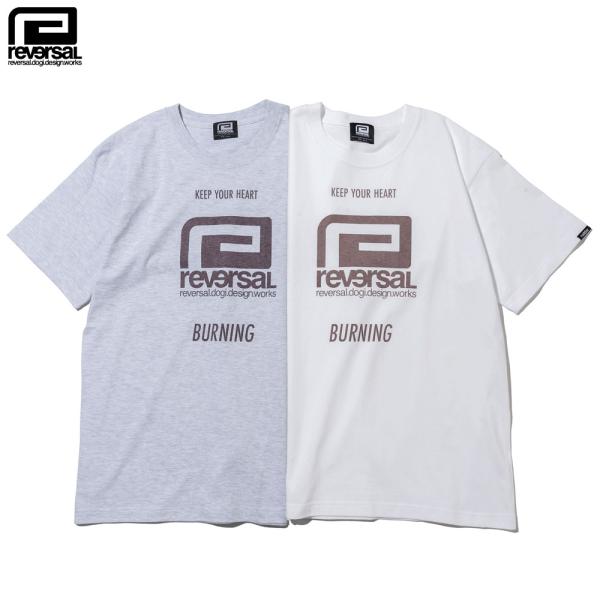 reversal/リバーサル｜Tシャツ 半袖 コットン/BURNING BIG MARK COTTO...