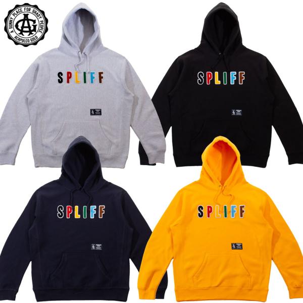 Acapulco Gold/アカプルコゴールド｜プルオーバーパーカー/SPLIFF HOODED S...