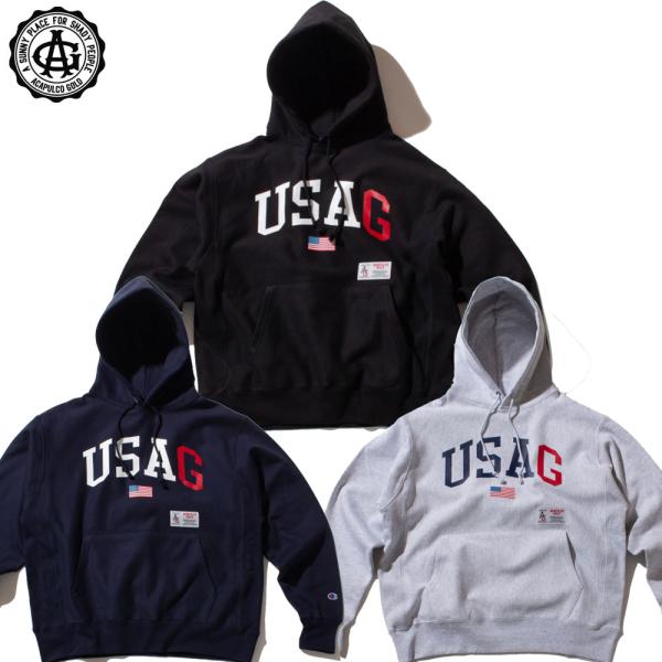 Acapulco Gold/アカプルコゴールド｜プルオーバーパーカー/USAG HOODED SWE...