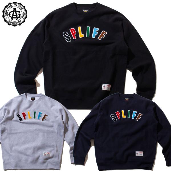 Acapulco Gold/アカプルコゴールド｜クルースウェット/SPLIFF CREWNECK S...