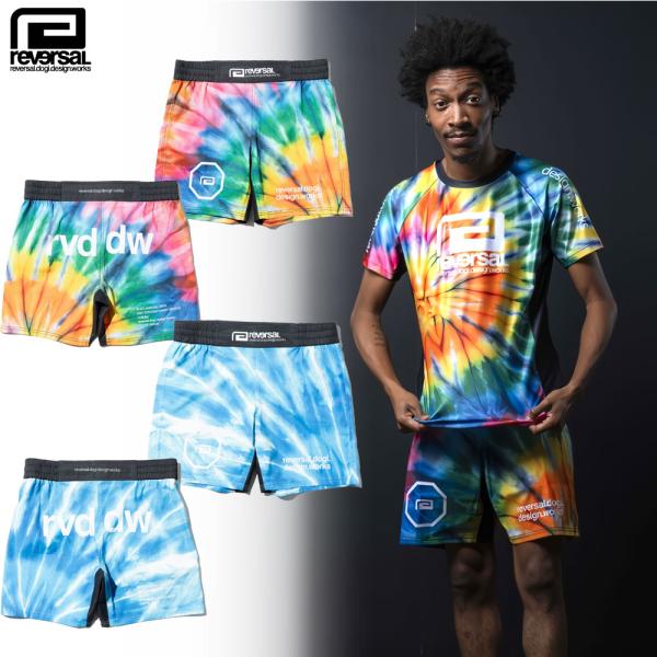 reversal/リバーサル｜ ハーフパンツ ファイトショーツ/TIE DYE FIGHT SHOR...