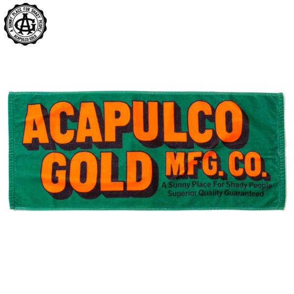 Acapulco Gold/アカプルコゴールド｜コットン ロゴ タオル/TEAM TOWEL AG ...