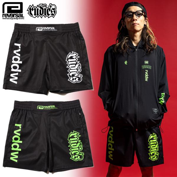reversal/リバーサル｜コラボ ファイトパンツ ファイトショーツ ハーフパンツ/RUDIE’S...