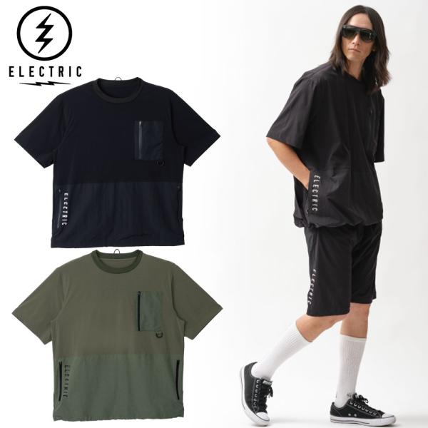 ELECTRIC /エレクトリック｜Tシャツ 半袖 ナイロンポケット/NYLON CARGO POC...