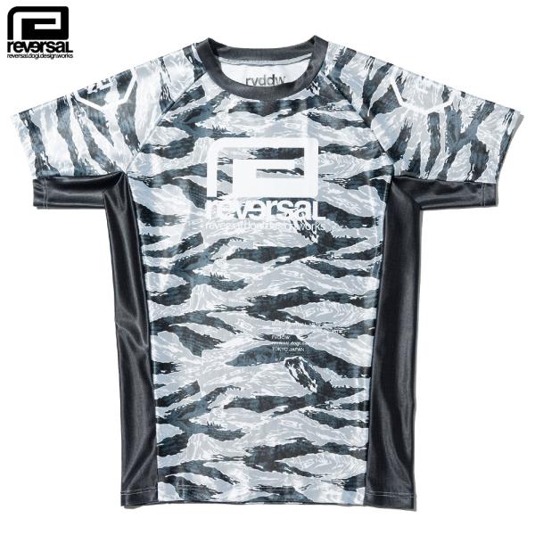 reversal/リバーサル｜ラッシュガード 半袖/POUNCER CAMO SHORT RASH ...