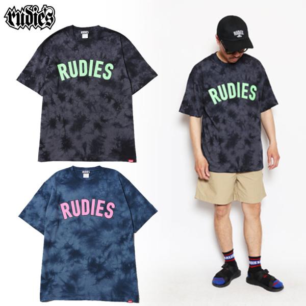 RUDIE'S/ルーディーズ｜ タイダイ染め Tシャツ 半袖 コットン RUDIES/BRINK P...