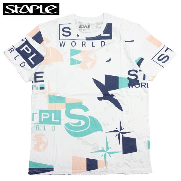 STAPLE/ステイプル｜Tシャツ 半袖 コットン ステイプル/FORDHAM AOP TEE 22...