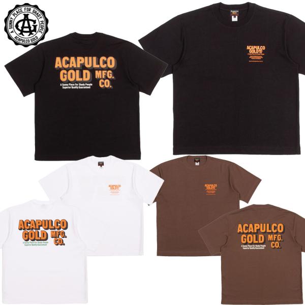 Acapulco Gold/アカプルコゴールド｜Tシャツ 半袖 ヘビーウェイト コットン/OJ LO...