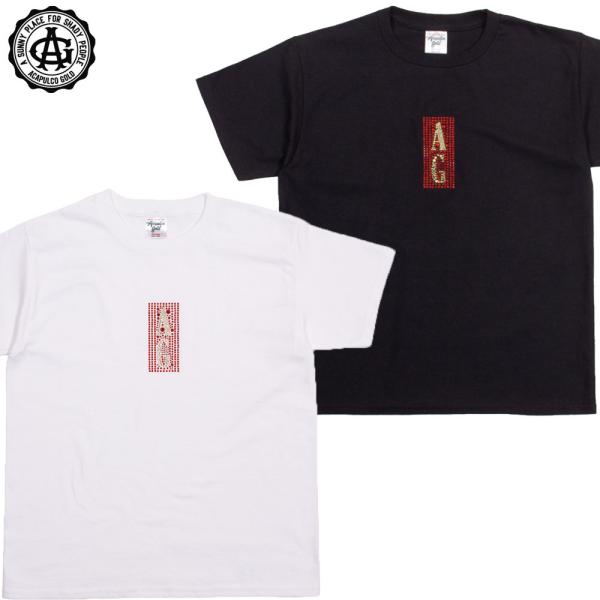 Acapulco Gold/アカプルコゴールド｜レディース Tシャツ 半袖 ラインストーン/RHIN...