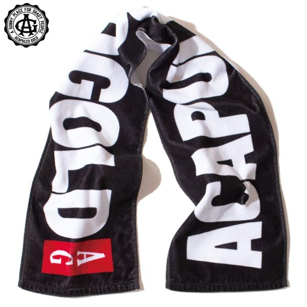 Acapulco Gold/アカプルコゴールド｜ブラックレーベルコレクション マフラータオル/BLA...