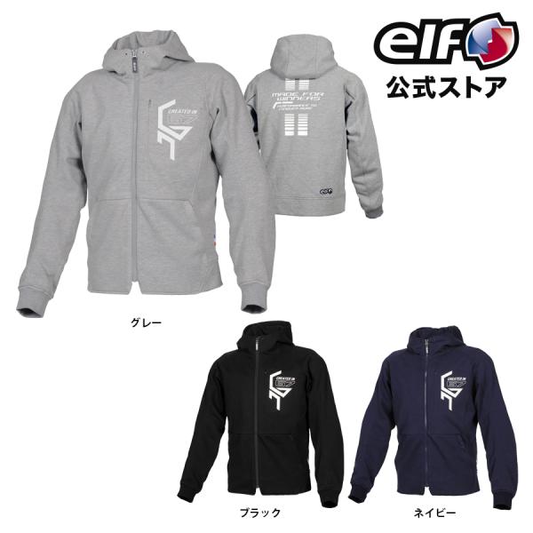 サイズ交換無料 通年 EJ-A112 ELF エルフ ジャケット リベロフーディー パーカー メンズ...