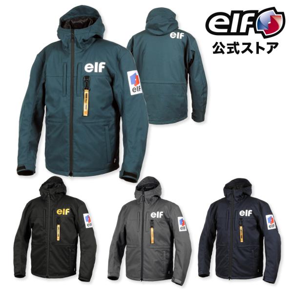 サイズ交換無料 秋冬 EJ-W122 ELF エルフ ジャケット クラシックロゴジャケット 中綿 メ...