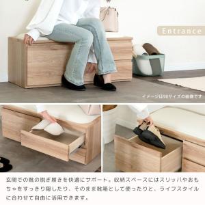 チェストベンチ おしゃれ 収納 かわいい 北欧...の詳細画像5