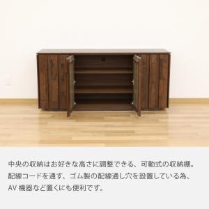 幅156cm サイドボード キャビネット テレ...の詳細画像4