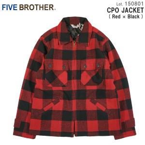 FIVE BROTHER(ファイブブラザー)150801 ブロックチェック ジップ FIVE BROTHER(ファイブブラザー)150801 ブロックチェック ジップ