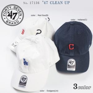 47BRAND フォーティーセブンブランド 47 CLEAN UP キャップ (17136)｜flamingosapporo