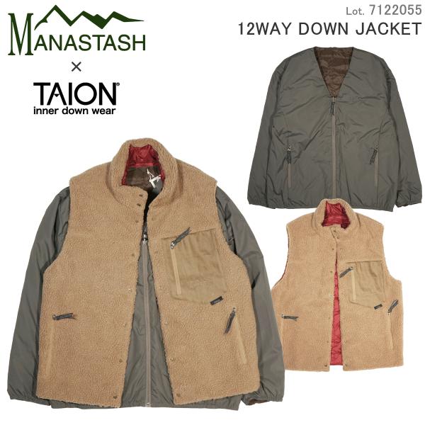 MANASTASH × TAION 7122055 "12ウェイダウンジャケット" マナスタッシュ ...