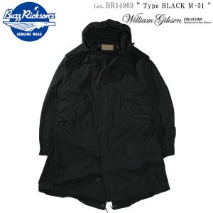 BR14969 バズリクソンズ William Gibson Collection "Type BLACK M-51" (BUZZ RICKSON'S) BR14969｜flamingosapporo