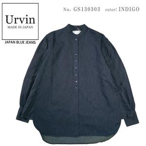 Urvin "アンティークライクシャツ" (JAPAN BLUE JEANS レディース) GS130303｜flamingosapporo