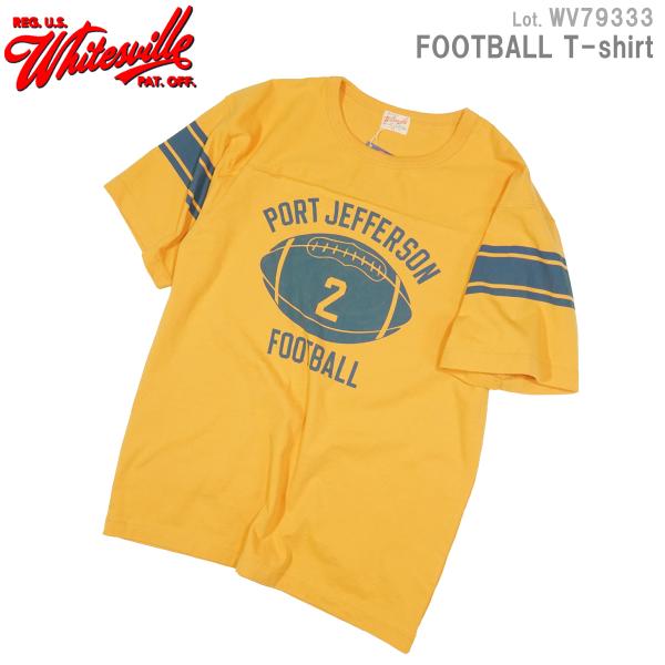 ホワイツビル WV79333 &quot;フットボール 半袖Tシャツ&quot; (Whitesville) WV793...